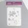 A set of plastic stencils "Horses", 3 pcs