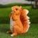Garden figure "Surprised Squirrel" 22x13cm