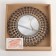 Wall mirror “vintage”, D mirror surface 13 cm, color “aged gold”