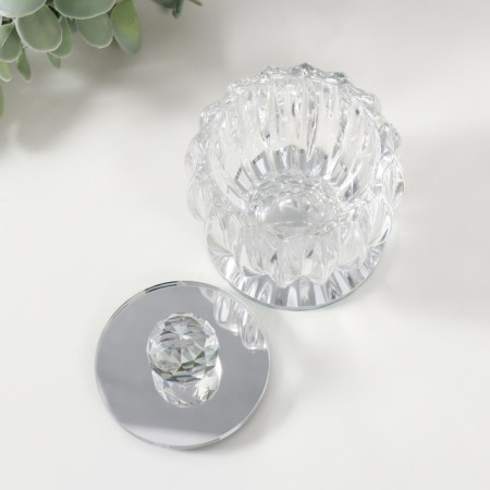 Casket glass "Aglaya" 8x8x9.2 cm-1