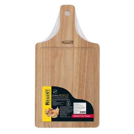 Delaying Linea Bosco board, rectangular, with a wooden handle, 40x21 cm-2