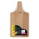 Delaying Linea Bosco board, rectangular, with a wooden handle, 40x21 cm