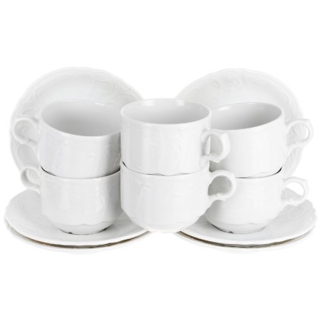 A 240 ml cup with a saucer 150 mm low bernadotte, a superior