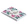 Notepad A7, 40 sheets on the paper clip "Flowers", mix