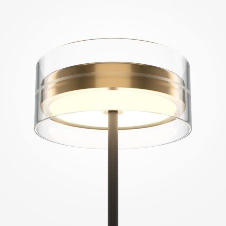 MAYTONI MOD348TL-L14BBS3K Dress Code, 200x200x410 mm, LED, LED, 840LM, 3000K, Black Black and Brass-3