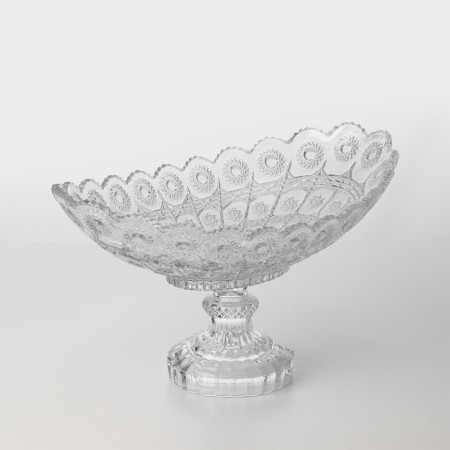 Glass Vase for fruit Mey-Ji, 36 × 23 cm-1
