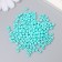 Glass beads 6/0 "bright blue" 15 grams