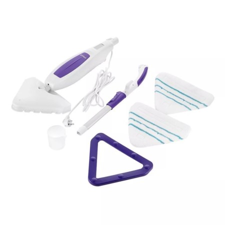 The steam mop Kitfort KT-1056, 1300 W, 450 ml, cord 4.7 m, white-violet-7