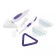 The steam mop Kitfort KT-1056, 1300 W, 450 ml, cord 4.7 m, white-violet