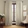Set of curtains "Ginko", size 145x270 cm, cream color