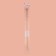 Knitting needles, straight lines, d = 2 mm, 35 cm, 2 pcs