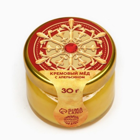 Gift set New Year's “Miracles Time”: Green Tea, Black Tea, peglasses in glaze, sweets, cream - honey-1