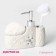 A dispenser for a detergent with a stand for the sponge and brushes "Shine", 200 ml