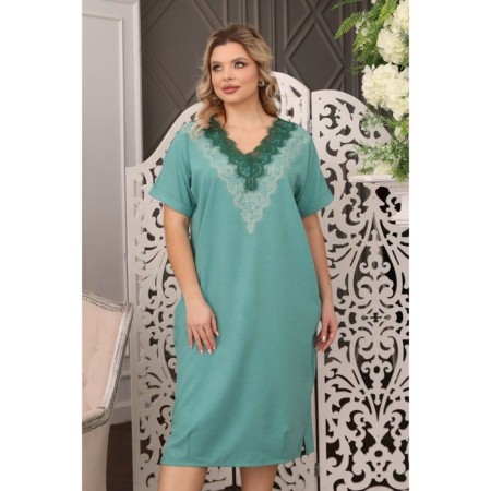 Women's dress, size 58, mint color-4