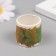 Adhesive tape paper "Ginkgo leaves" 50 pictures 3.5x3.5x3.7 cm