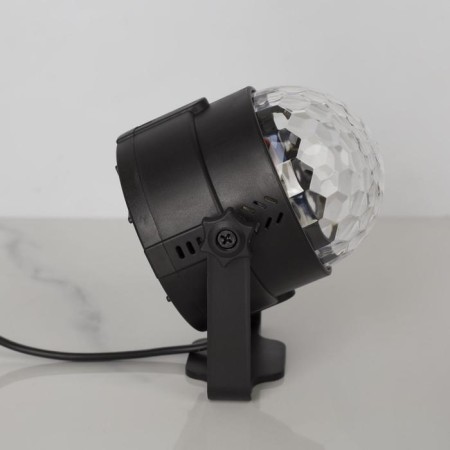 Light device "Crystal ball" 7.5 cm, remote control, glow RGB, 220 V-4