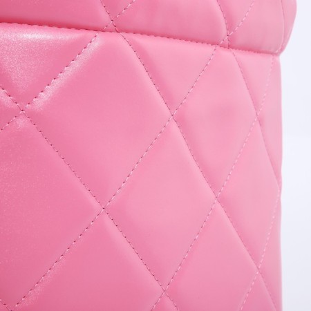Bag-bag without fastening, pink color-3