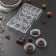 Assorted chocolate uniform, 14 cells, 20 × 12 × 2.5 cm, depth 2 cm