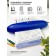 Laminator A4 75-150 microns, 2 shafts, speed 25 cm/min, gelos rainbow, blue "LMA4RS"