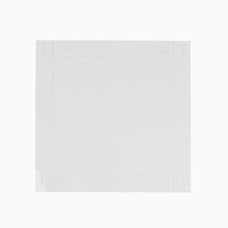 Box for confectionery products with PVC Happy New Year, 18 x 3 cm, New Year-8