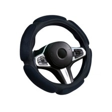 Carfashion sponge steering wheel, size m, black color