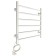 The electric heated towelputor "Sanprise" Aurora P6, 500x600 mm, left, white