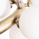 Bolla-Piccolo chandelier, 25x25W G9, bronze color