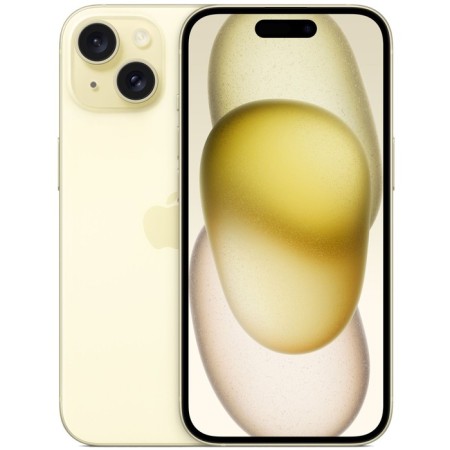 Smartphone Apple A3092 iPhone 15 128GB yellow monoblock 3G 4G 2SIM 6.1 "1179x256 iOS 17 48MPIX 802.11