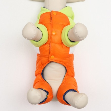 Combineson "Elf", size 14 (DS 32 cm, OG 42 cm, Osh 31 cm), Salad-orange-5