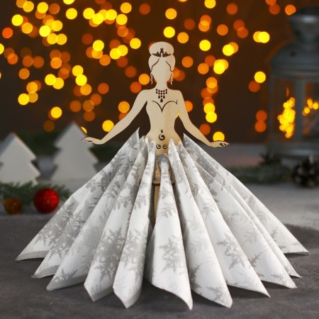 Napotnik Wooden Dolyana "Beautiful Bride", 21.5 × 14.5 cm-9