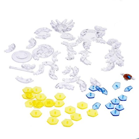 Puzzle 3D Crystalline “Ball”, 77 parts, lighting effects, works on batteries, mix-2