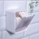 Organizer for storage, suspended, 2 sections, 9.2 × 7 × 10.7 cm, color mix