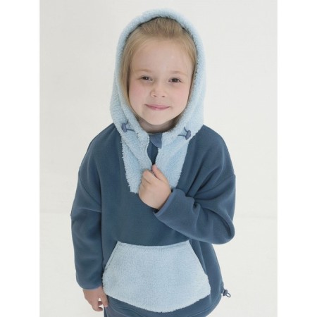 Jacket for girls, height 104 cm, dark gray color-5