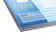 Smooth block for notebooks on rings A5, 120 sheets in a cage, white, 60 g/m2