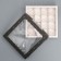 Box for sweets, confectionery packaging, 16 cells “Congratulations with all my heart”, 18.9 x 18.9 x 3.8 cm