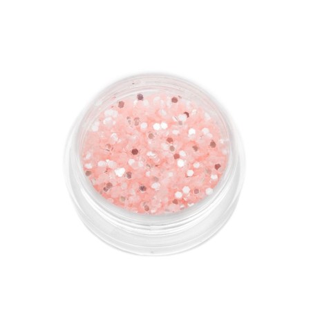 Pole hexagons, white-first mix