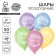 Latex balloon 12 "Jubilee", 50 pcs.