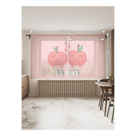 Photo "Happy Apples", size 145x180 cm, 2 pcs-1