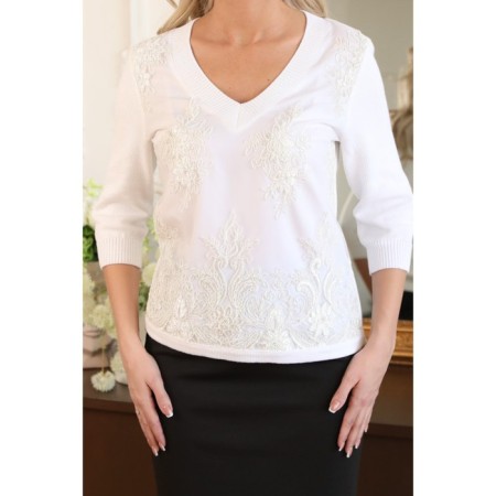 Female pulver, size 50, white color-10