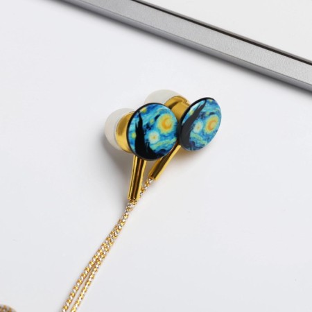 Vacuum headphones in the Van Gogh package, 10 x 15 cm-4