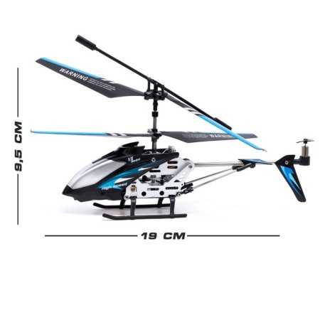 A helicopter radio -controlled Sky, with a gyroscope, black color-1