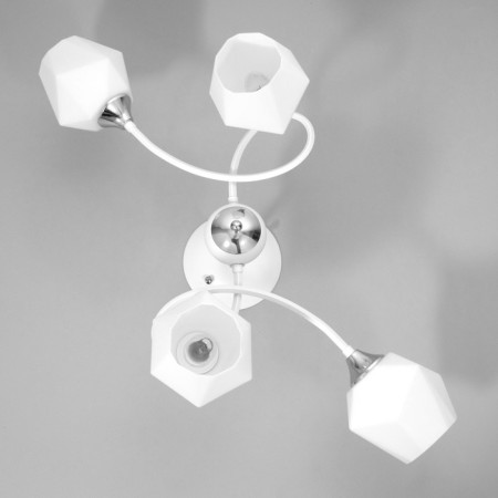 Missouri chandelier 4he27 40w is white 71x36x29cm Bayerlux-4