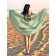 Pareo and beach rug "Sports Avocado", D = 150 cm
