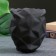 Figure "Owl Origami" Black, 14cm