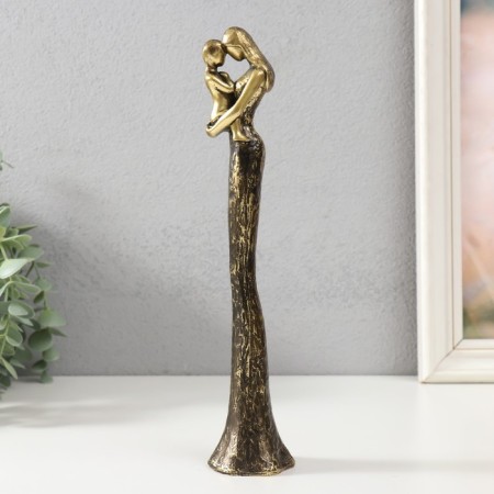 Souvenir Polystone "Mother and Child" 5.2x5.2x26.8 cm