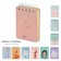Notepad A7, 108 sheets in the line on the crest, Smart Journal, hard cover, tinted block 80 g/m2, mix