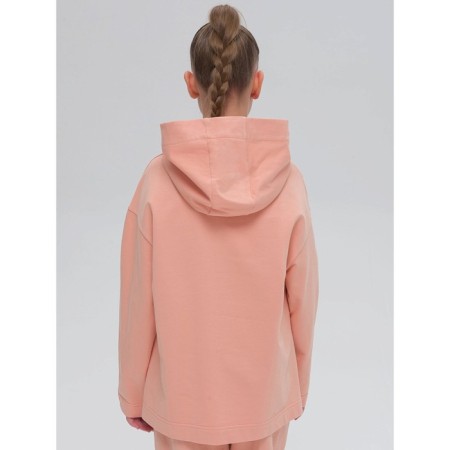 Sweatshirt for girls, height 158 ​​cm, peach color-2