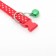 Two -layer collar with phasex "Golsu", 30 x 1 cm, red