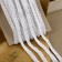 Britting tied elastic, 10 mm × 9.1 m ± 0.5 m, white color