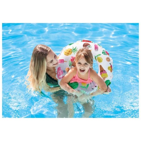 Circle for swimming "Bright", D = 61 cm, from 6-10 years old, color mix, 59241NP intex-4